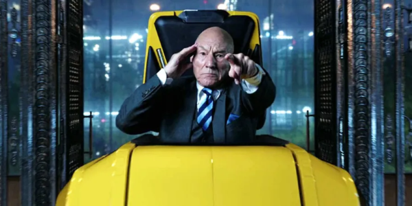 Patrick Stewart como Professor X em "Deadpool & Wolverine".