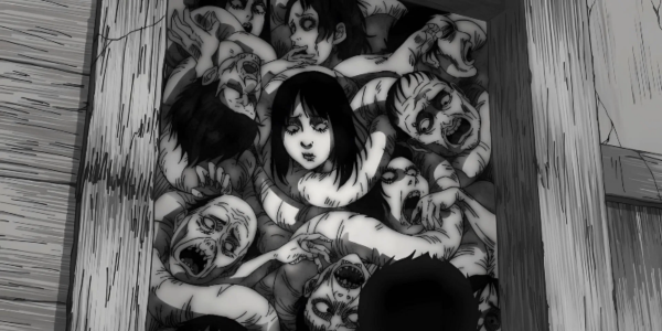 Uzumaki: adaptação sombria de Junji Ito, explorando terror cósmico e impacto cultural.