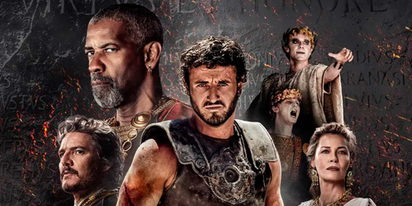 "Gladiador 2", sequência épica dirigida por Ridley Scott, tem drama, ação e grandiosidade cinematográfica.